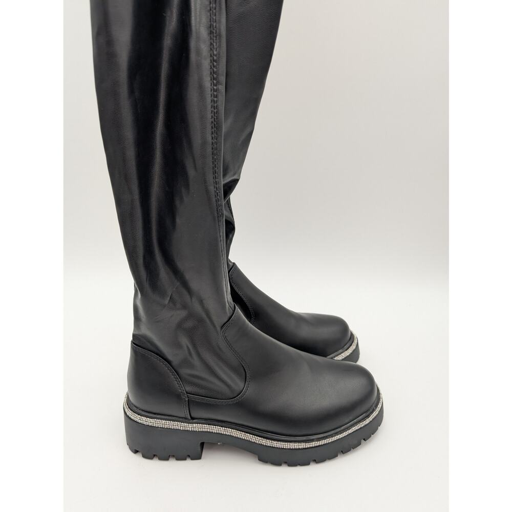 Azalea Wang New Rules Over The Knee Boot Diamante… - image 4